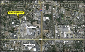 3026 Cottage Hill Rd, Mobile, AL - AERIAL  map view