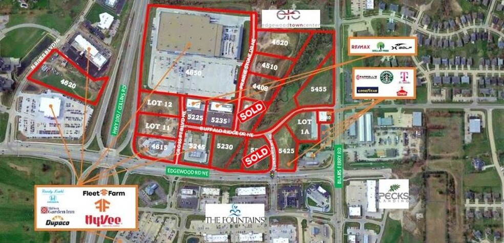 Edgewood Town Centre NE, Cedar Rapids, IA for sale - Building Photo - Image 1 of 2