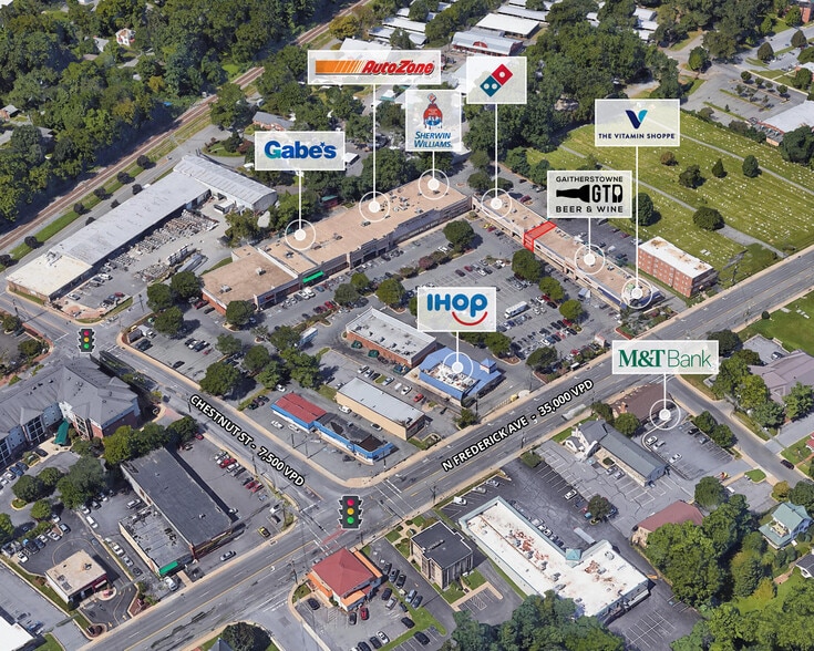 206-300 N Frederick Ave, Gaithersburg, MD for lease - Building Photo - Image 2 of 19