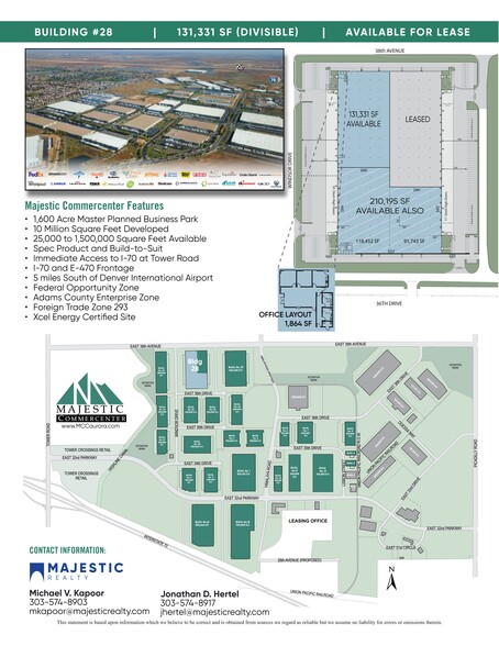 3700 N Windsor Dr, Aurora, CO for lease - Site Plan - Image 3 of 6