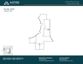 770 S Post Oak Ln, Houston, TX for lease Floor Plan- Image 1 of 2