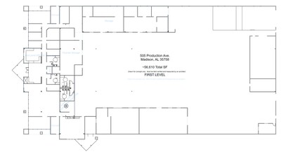 505 Production Ave, Madison, AL for sale Floor Plan- Image 2 of 2