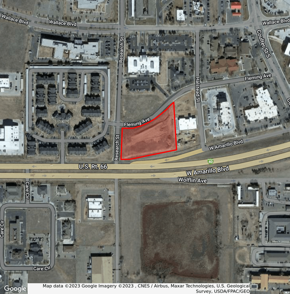 W Amarillo Blvd & Research St, Amarillo, TX for sale - Building Photo - Image 1 of 2