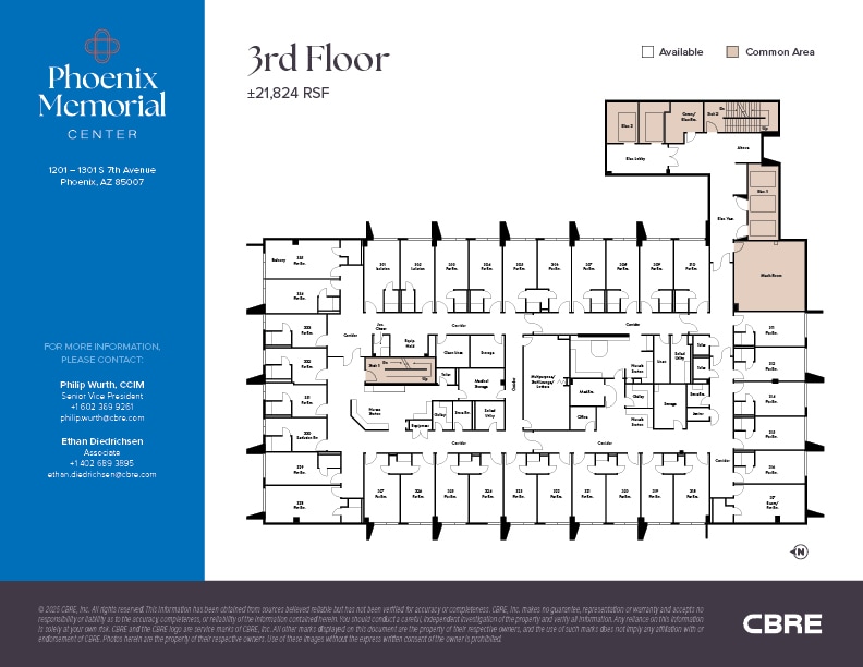 1201 S 7th Ave, Phoenix, AZ for lease Floor Plan- Image 1 of 1
