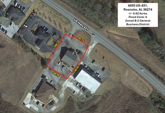4455 US-431, Roanoke, AL - AERIAL map view - Image1