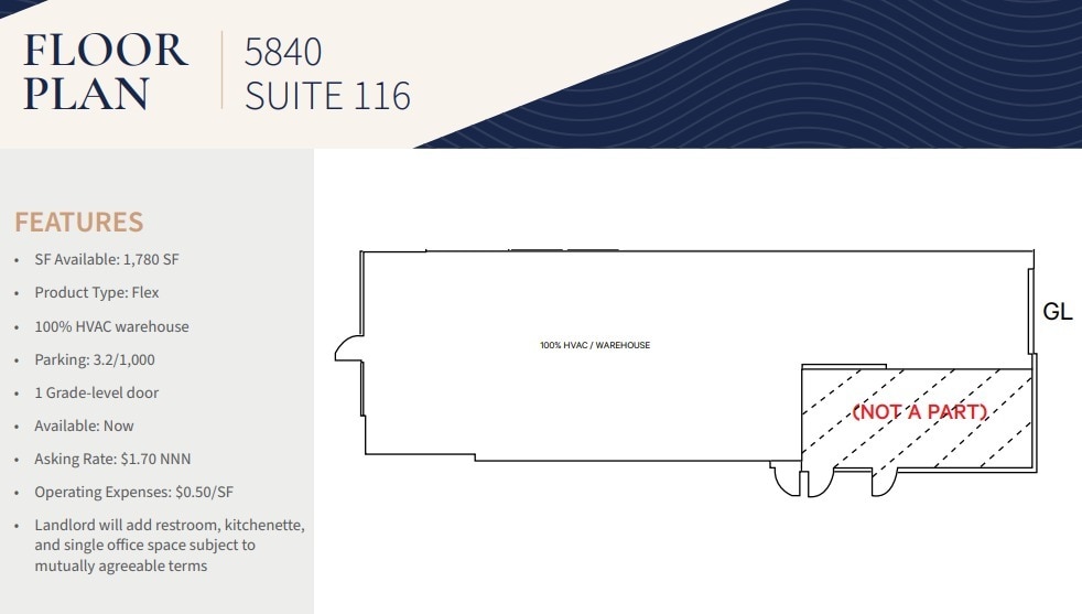 5860 El Camino Real, Carlsbad, CA for lease Floor Plan- Image 1 of 1