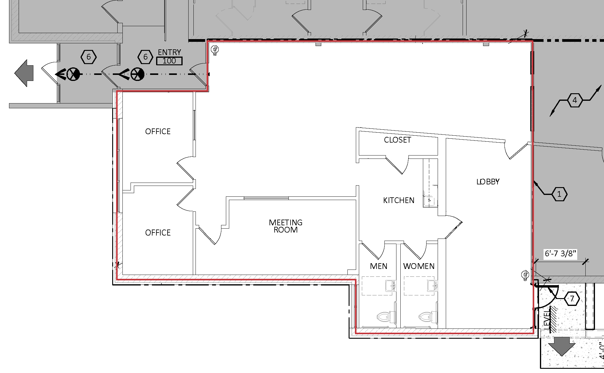 1400 Dublin Rd, Columbus, OH for lease Floor Plan- Image 1 of 5