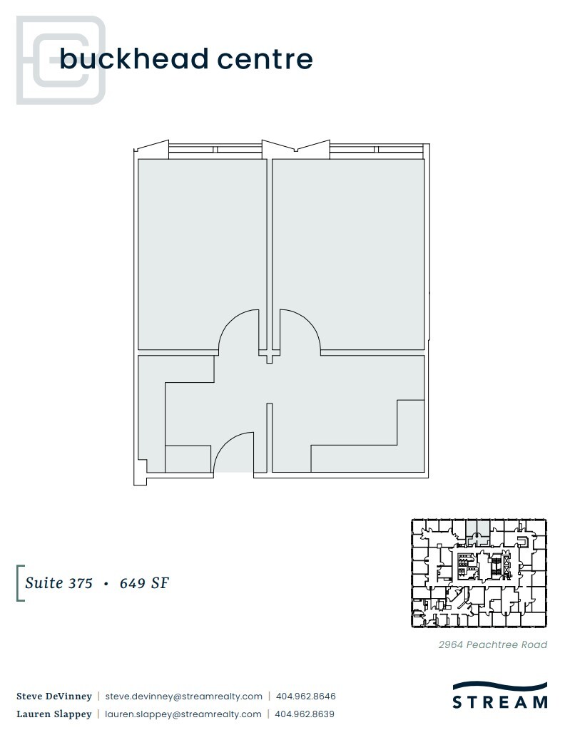 2970 Peachtree Rd NW, Atlanta, GA for lease Floor Plan- Image 1 of 1