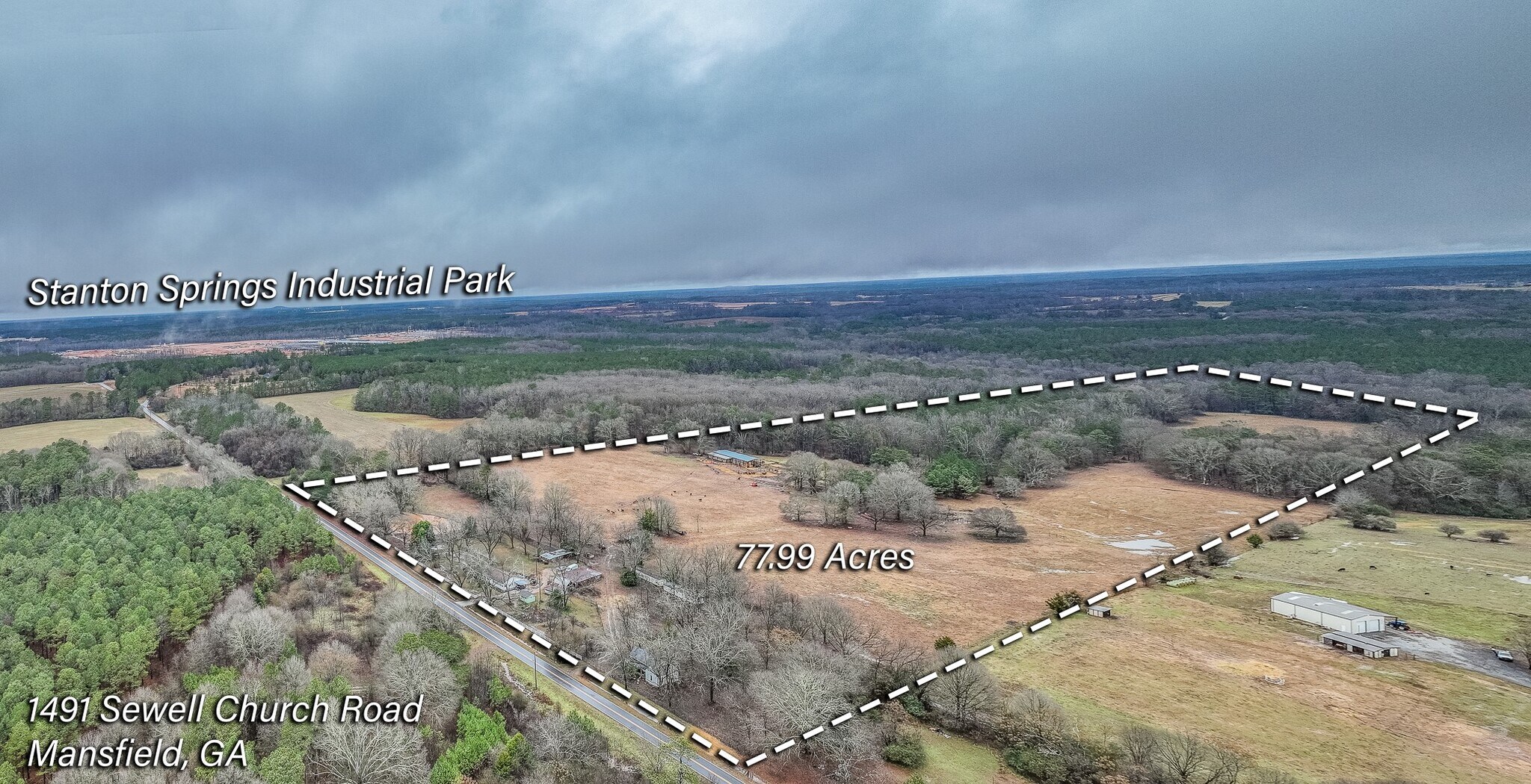 1491 Sewell Church Rd, Mansfield, GA for sale Primary Photo- Image 1 of 1