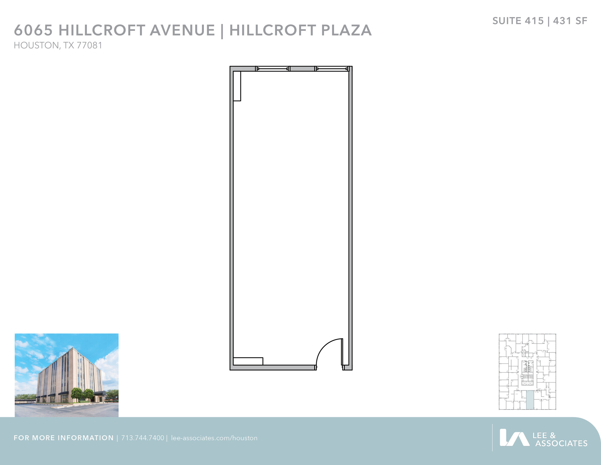 6065 Hillcroft Ave, Houston, TX for lease Floor Plan- Image 1 of 1