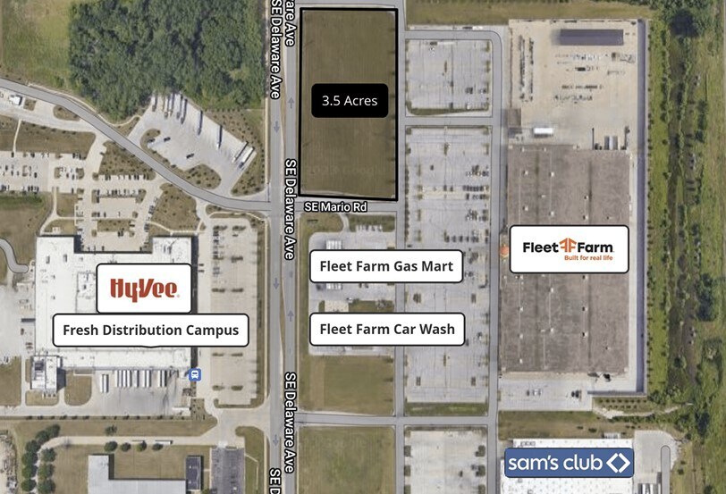 3625 SE Delaware Ave, Ankeny, IA 50021 Mills Fleet Farm Development