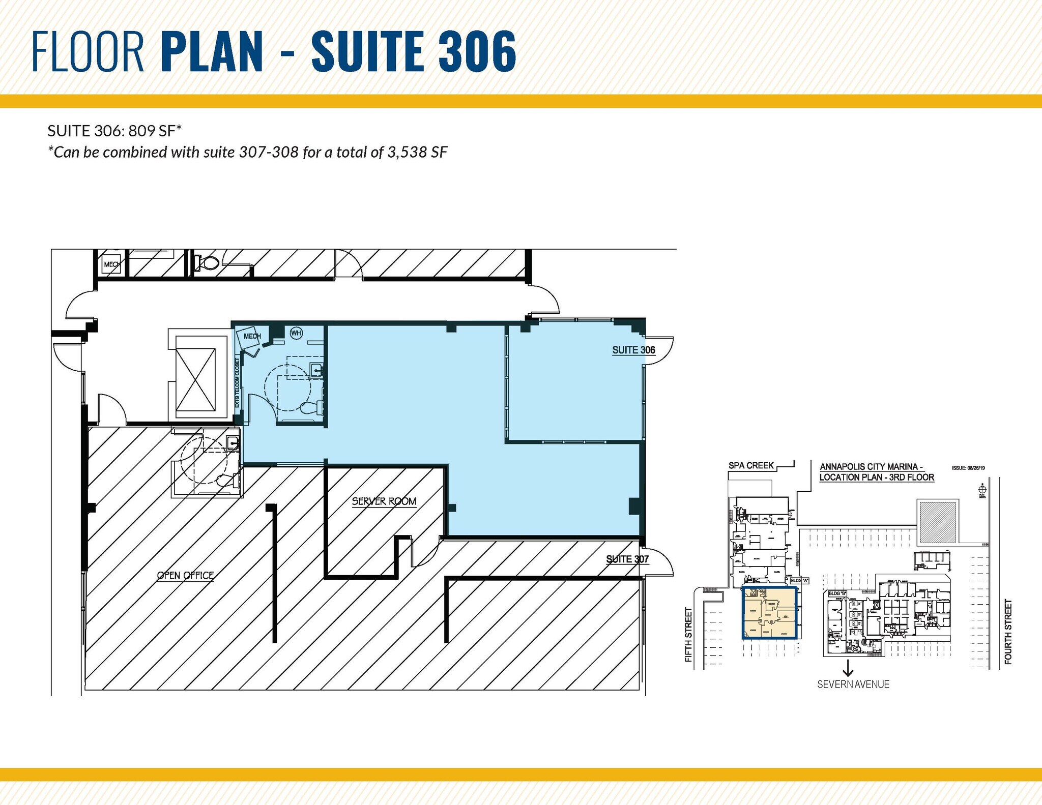 400-410 Severn Ave, Annapolis, MD for lease Floor Plan- Image 1 of 1