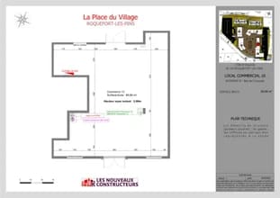 Retail in Roquefort-les-Pins for lease Floor Plan- Image 1 of 1