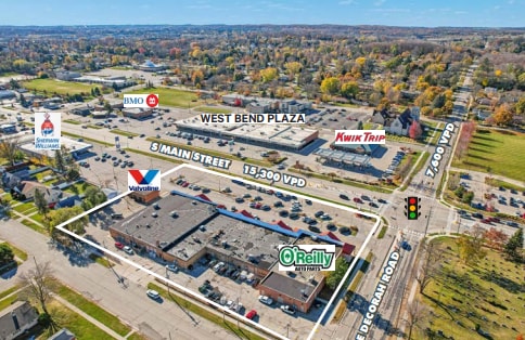 805-827 S Main St, West Bend, WI for lease - Aerial - Image 2 of 6