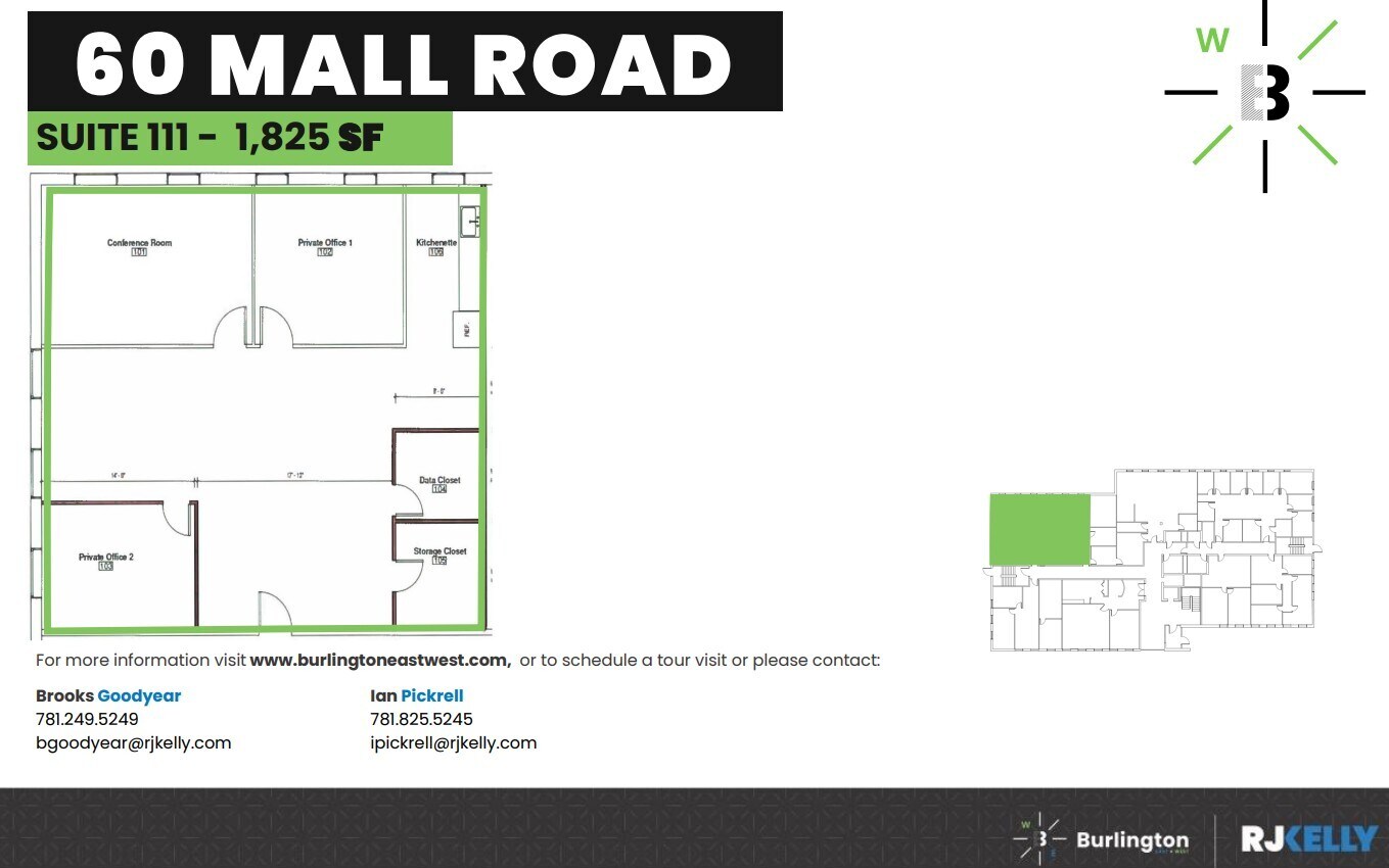 50 Burlington Mall Rd, Burlington, MA for lease Floor Plan- Image 1 of 1