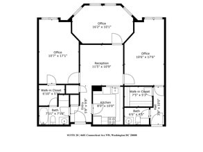 4601 Connecticut Ave NW, Washington, DC for lease Floor Plan- Image 1 of 9