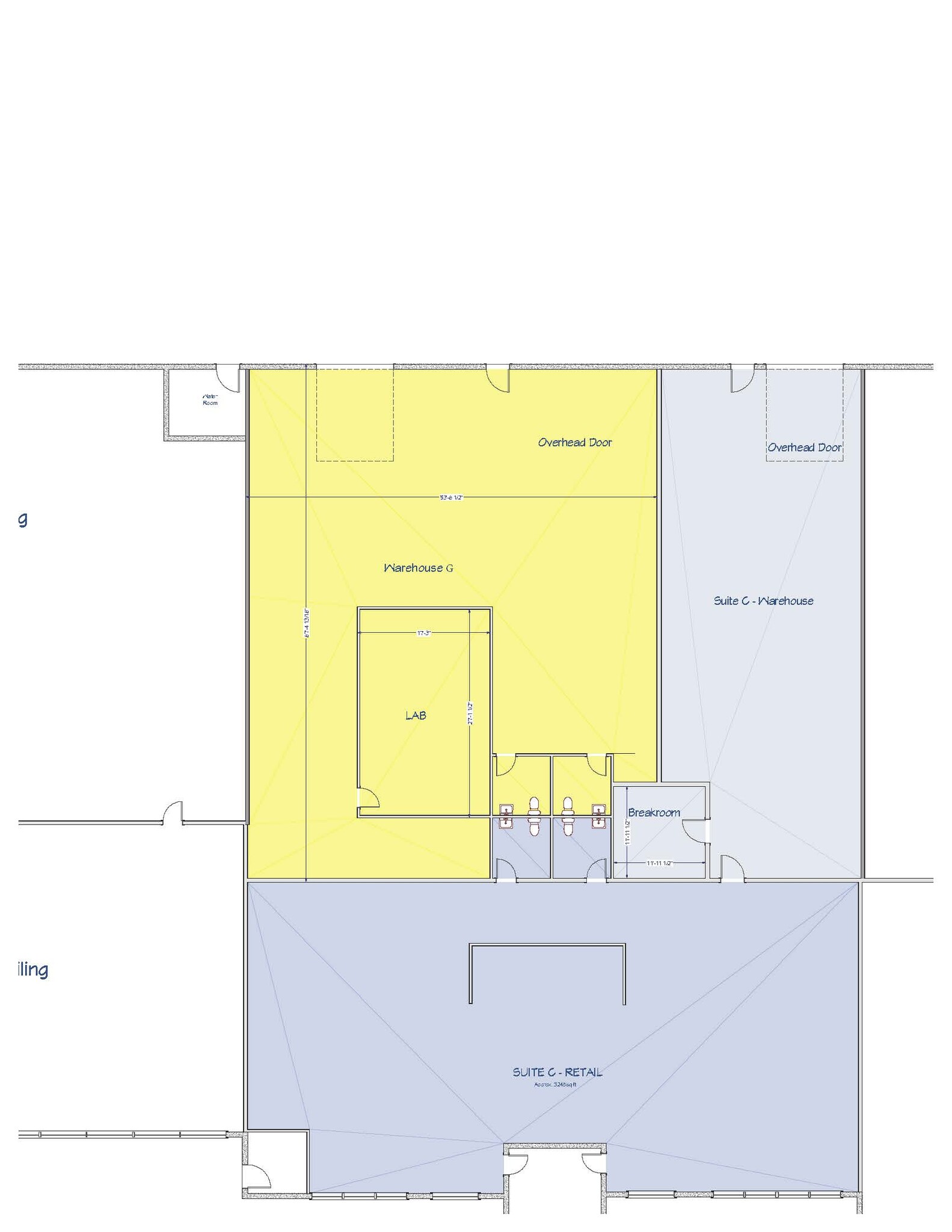 5204 Jackson Rd, Ann Arbor, MI for lease Floor Plan- Image 1 of 3