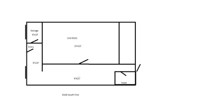 6104 S 1st St, Austin, TX for lease Floor Plan- Image 1 of 1