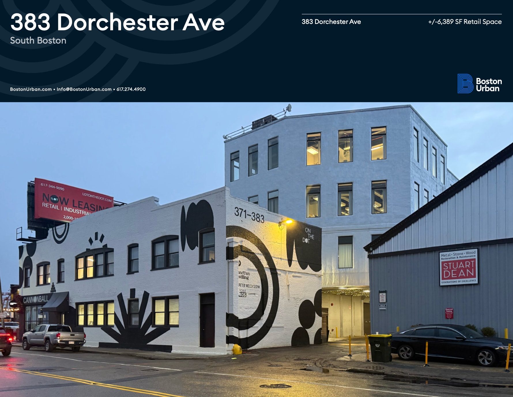 383 Dorchester Ave, South Boston, MA for lease Building Photo- Image 1 of 3