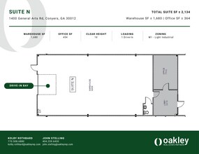 1400 General Arts Rd NW, Conyers, GA for lease Interior Photo- Image 1 of 1