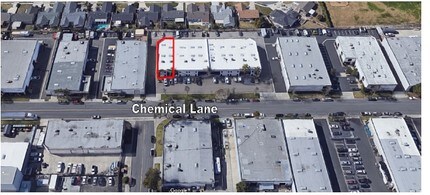 15697-15701 Chemical Ln, Huntington Beach, CA - AERIAL  map view