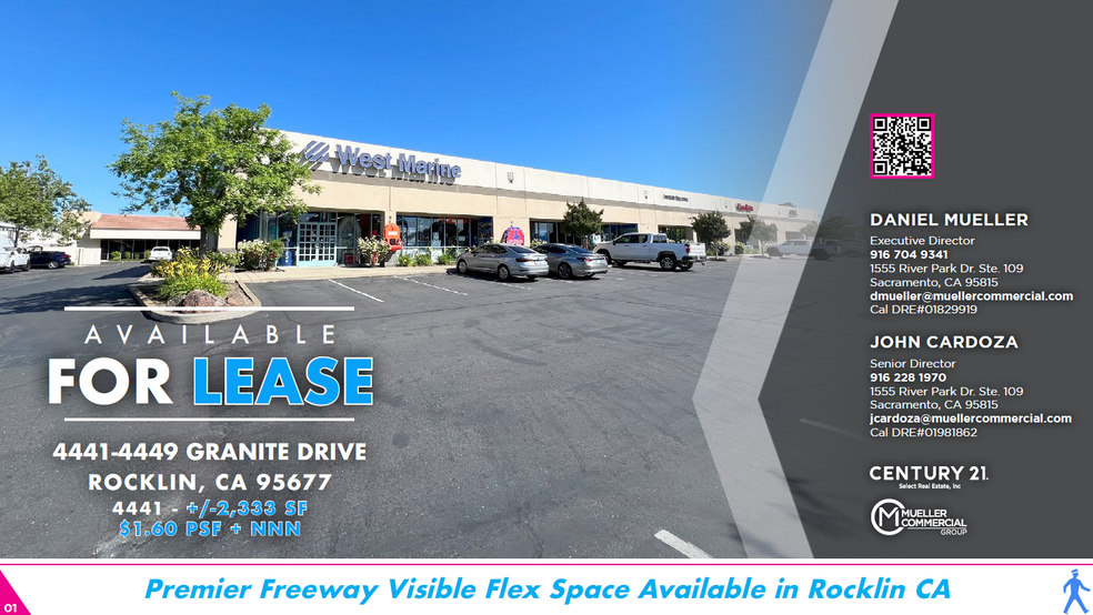 4441-4449 Granite Dr, Rocklin, CA for lease - Building Photo - Image 1 of 10