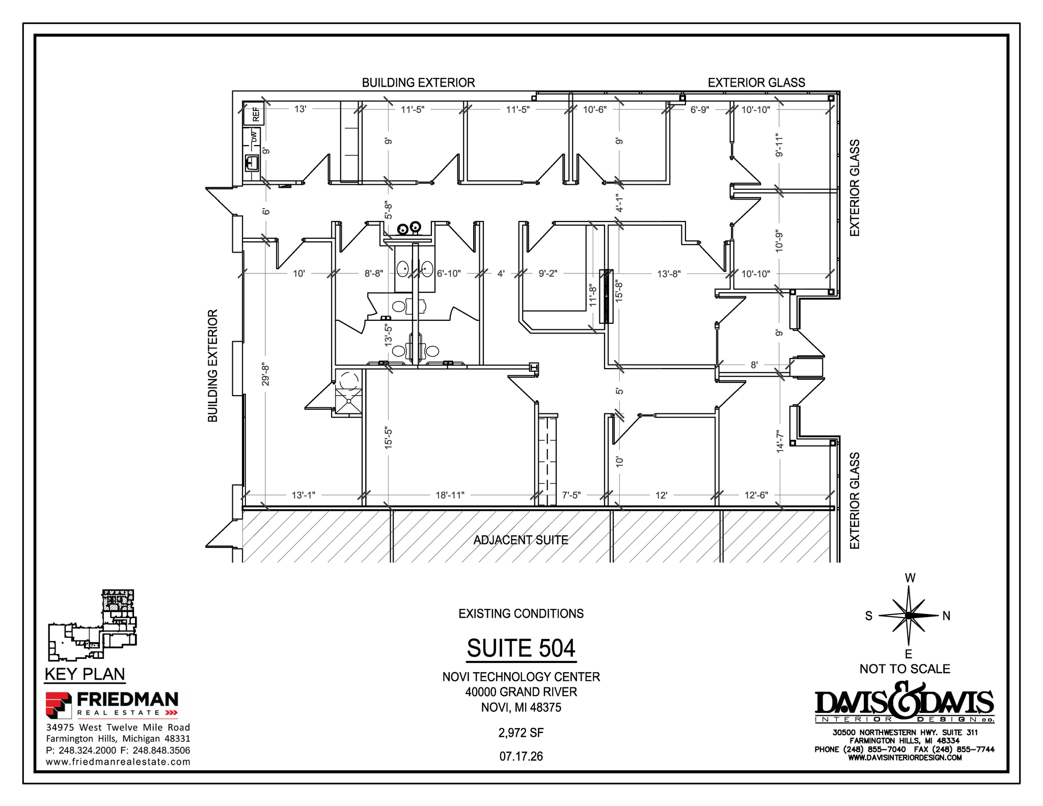 40000 Grand River Ave, Novi, MI for lease Floor Plan- Image 1 of 2