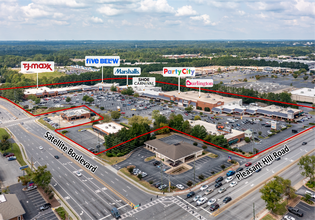 3675 Satellite Blvd, Duluth, GA - AERIAL  map view