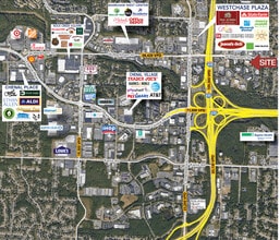 10201 W Markham St, Little Rock, AR - Aerial  map view