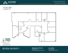 770 S Post Oak Ln, Houston, TX for lease Floor Plan- Image 1 of 2