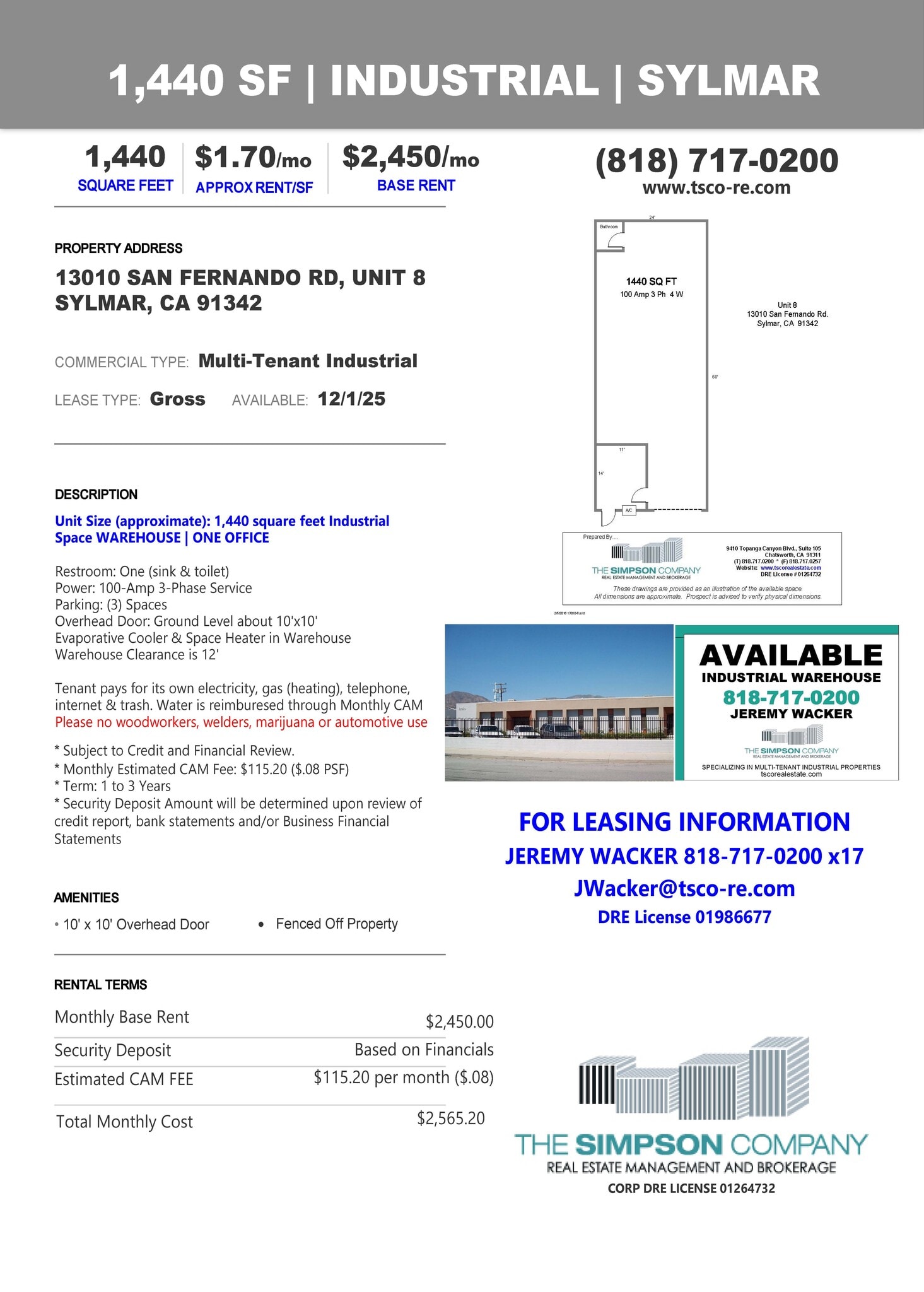 13000-13010 San Fernando Rd, Sylmar, CA for lease Building Photo- Image 1 of 2