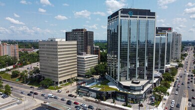 56 Aberfoyle Cres, Toronto, ON - AERIAL  map view