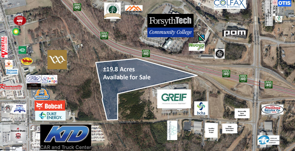 Industrial Park Dr, Kernersville, NC for sale - Building Photo - Image 1 of 1