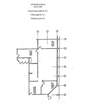 120 Mallard St, Saint Rose, LA for lease Floor Plan- Image 1 of 1