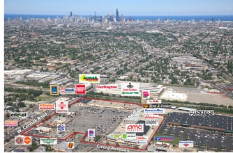 4601-4779 W Cermak Rd, Cicero, IL - AERIAL  map view