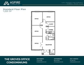 13803 Madera Run, Humble, TX for lease Floor Plan- Image 1 of 9