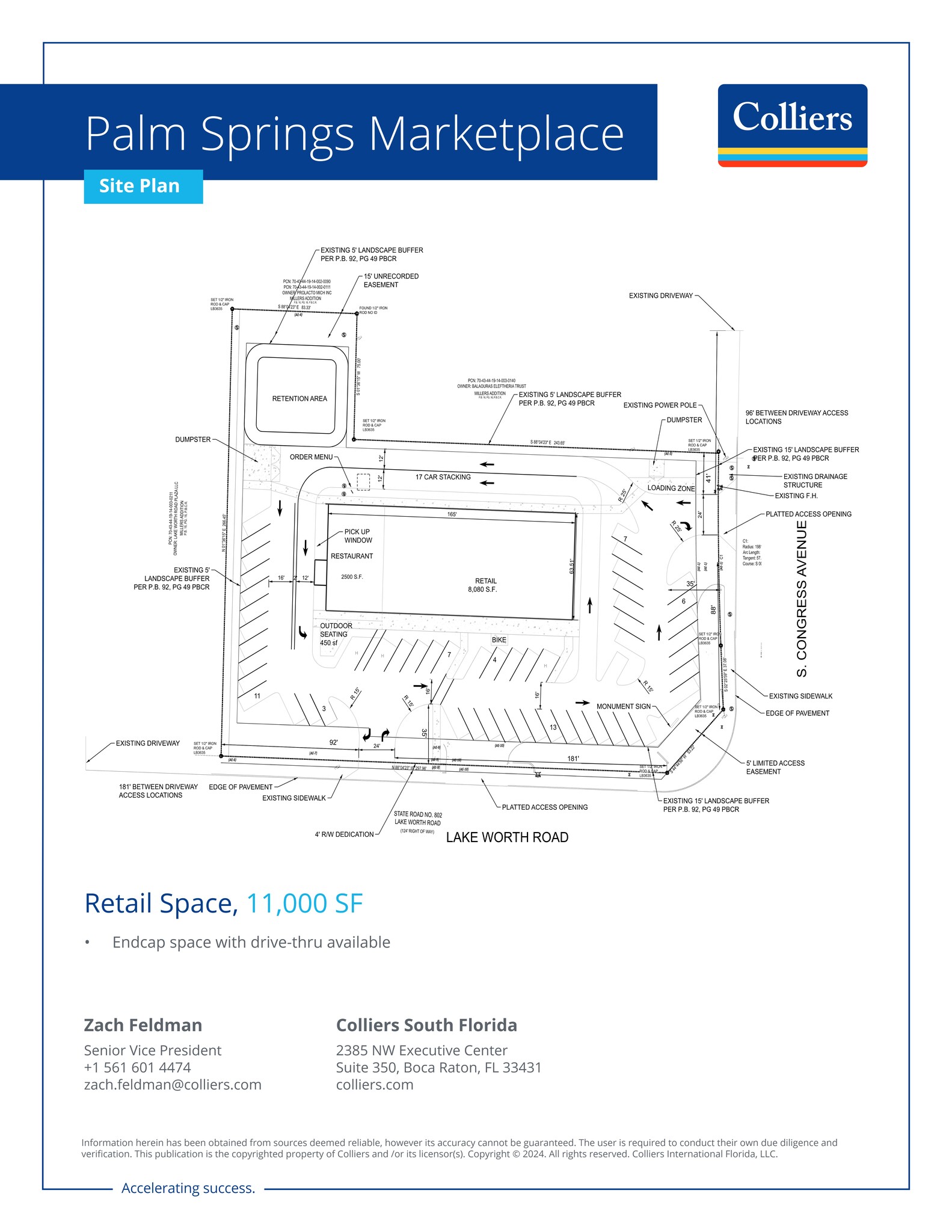 3965 S Congress Ave, Lake Worth Beach, FL for lease Site Plan- Image 1 of 1