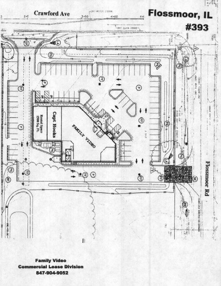 19105 Crawford Ave, Flossmoor, IL for lease - Site Plan - Image 2 of 2