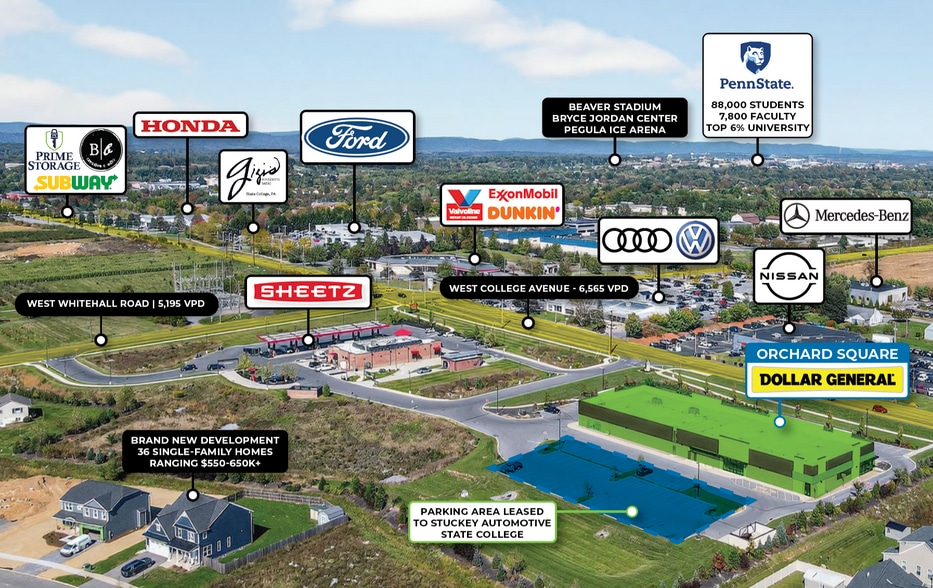 3283 W College Ave, State College, PA for sale - Building Photo - Image 2 of 9