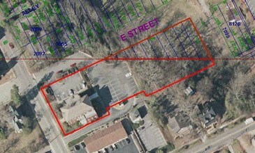 408 8th St, North Wilkesboro, NC - Aerial  map view