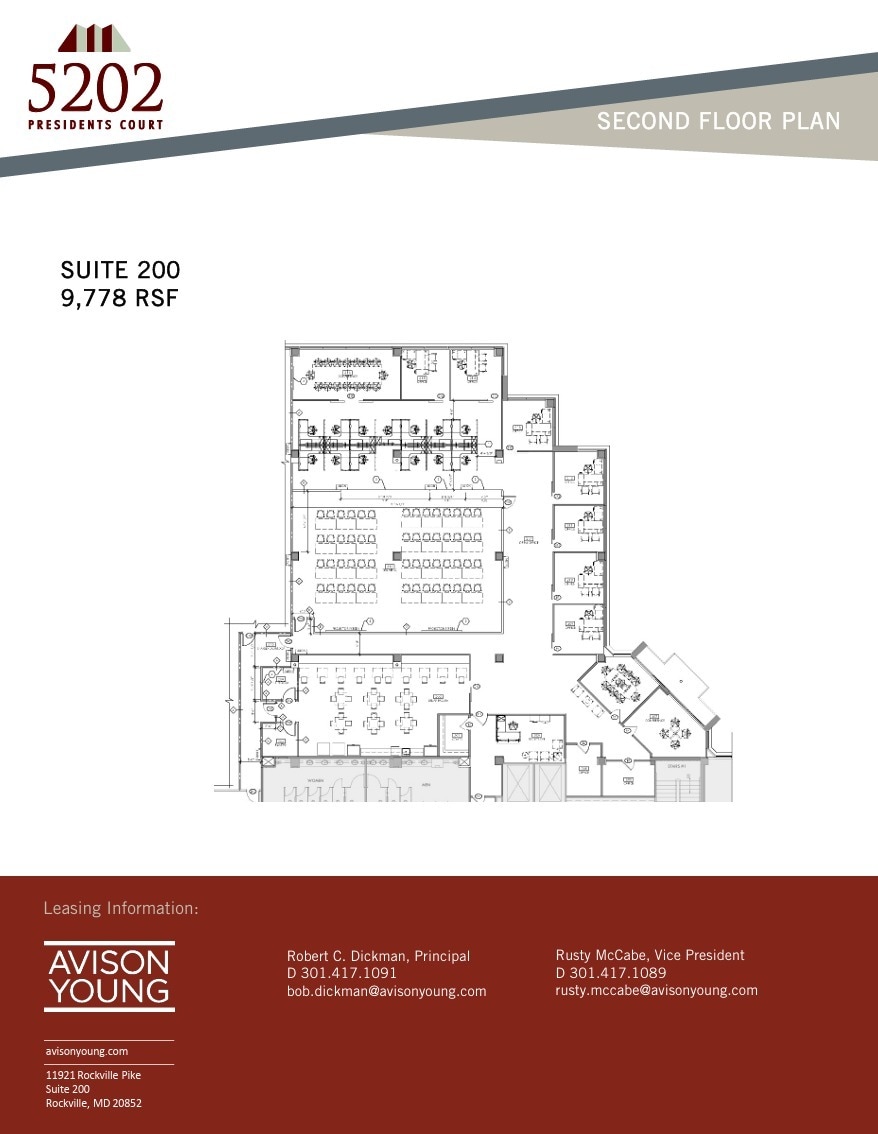5202 Presidents Ct, Frederick, MD for lease Floor Plan- Image 1 of 2