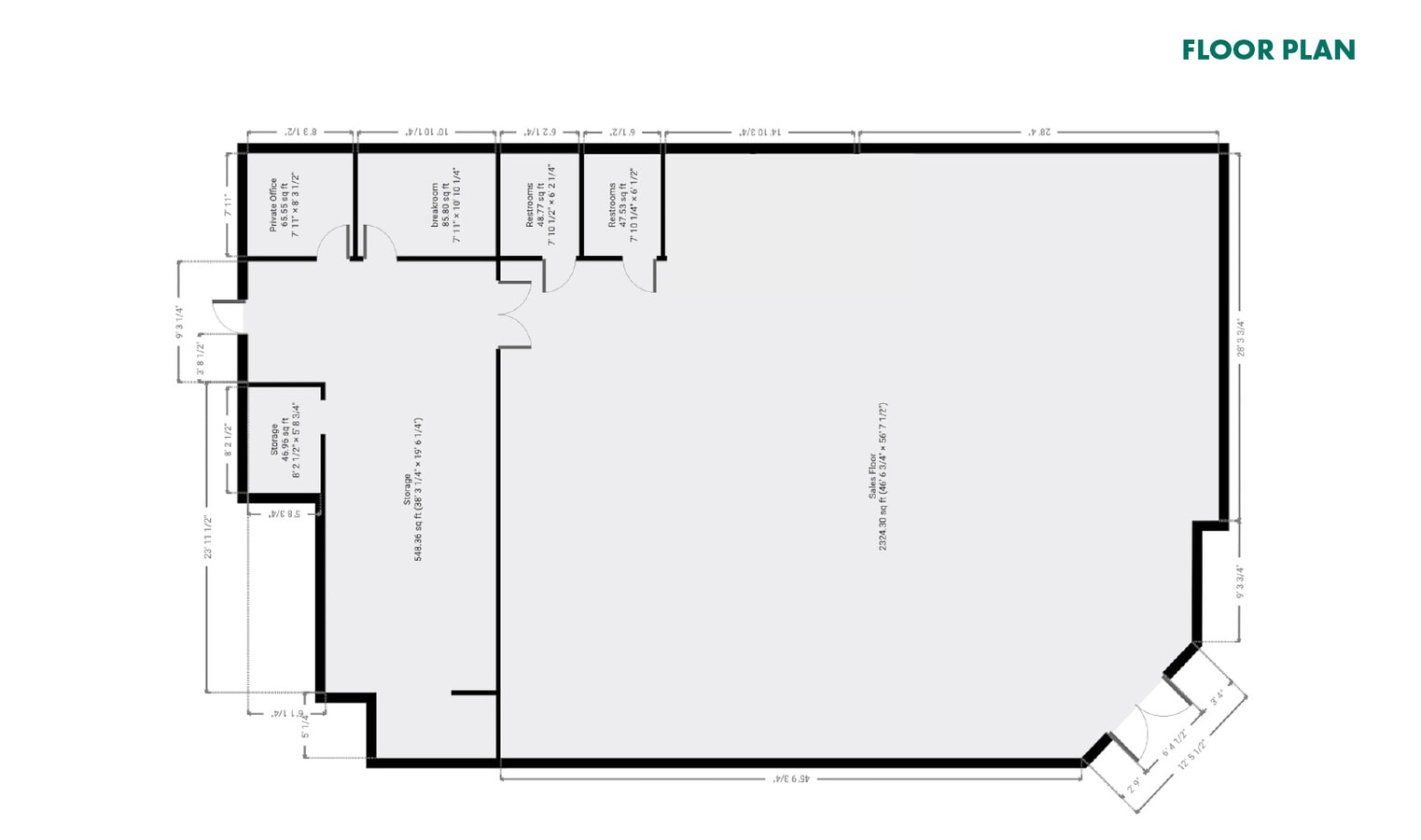 2401 1st St, Fort Myers, FL 33901 - Unit 100 -  - Floor Plan - Image 1 of 3