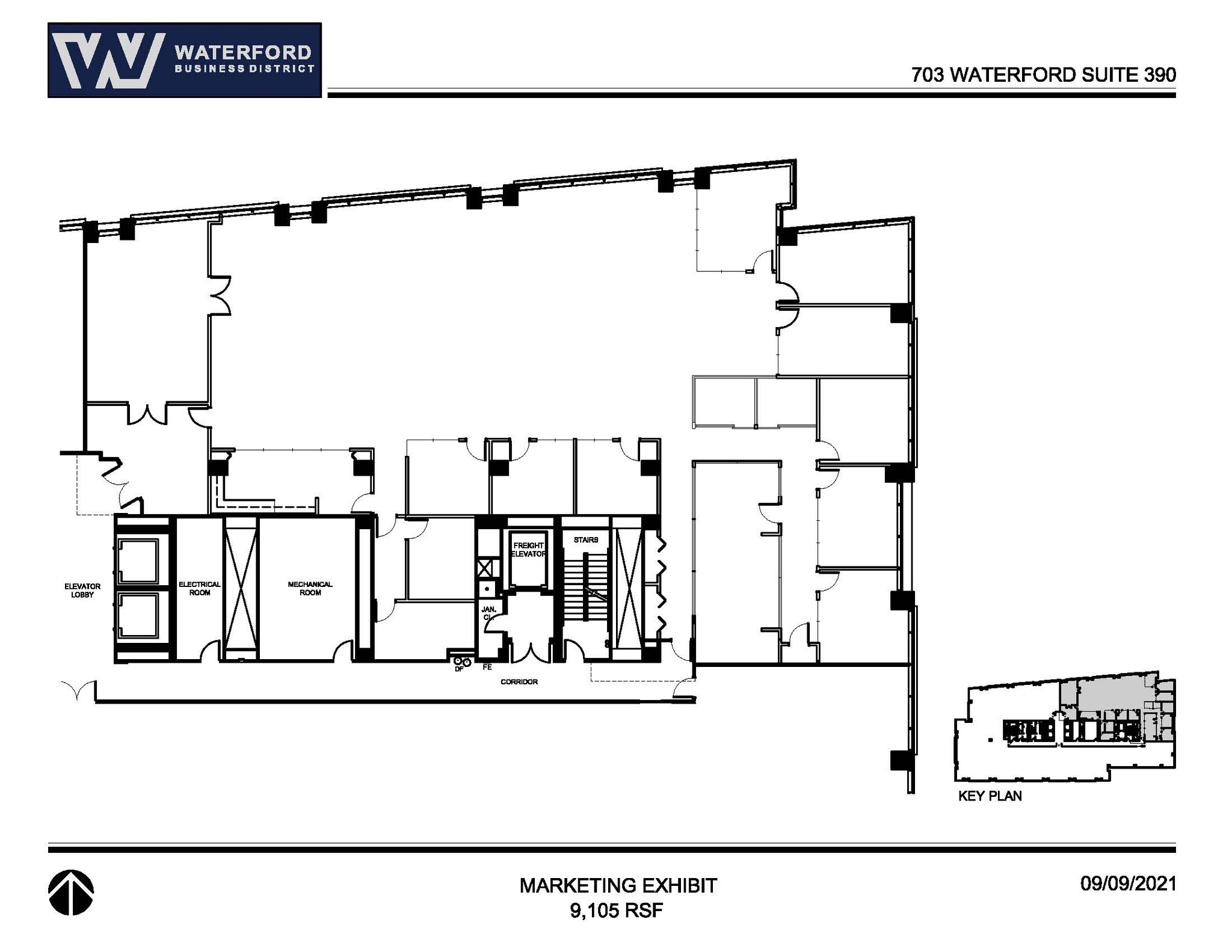 5200 Waterford District Dr, Miami, FL for lease Floor Plan- Image 1 of 1