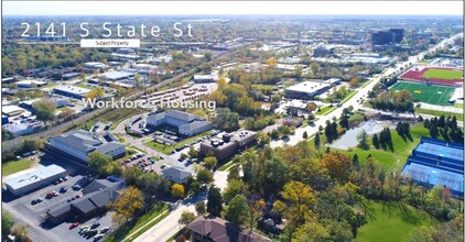 2141-2179 S State St, Ann Arbor, MI - aerial  map view