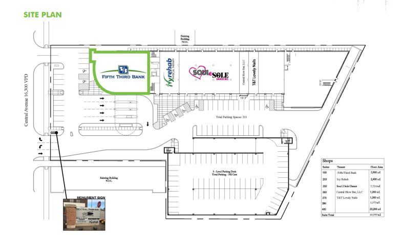 799 Central Ave, Highland Park, IL for lease Floor Plan- Image 1 of 1