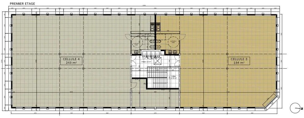 Office in VILLENEUVE-D'ASCQ for lease - Floor Plan - Image 3 of 3