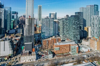 30 Mutual St, Toronto, ON - AERIAL  map view