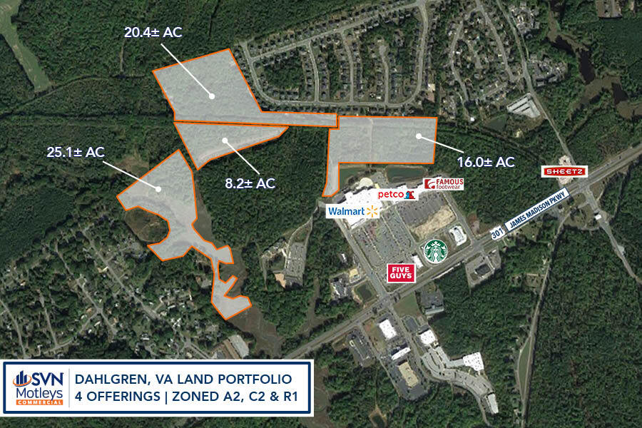 Rt 301, Dahlgren, VA for sale Aerial- Image 1 of 1