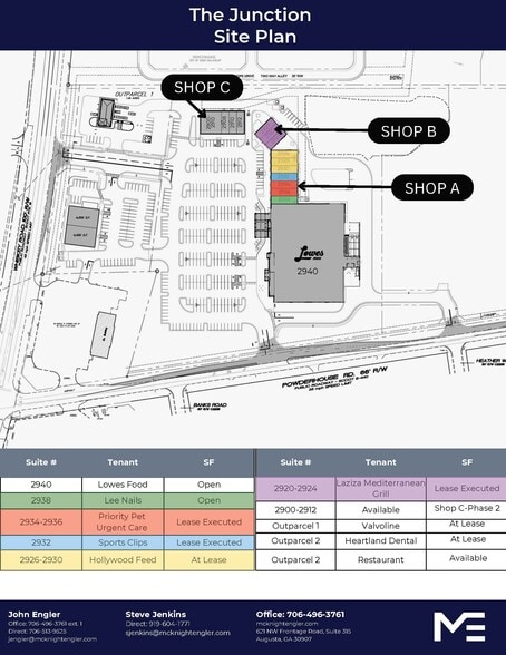 2952 Whiskey Rd, Aiken, SC for lease - Site Plan - Image 1 of 2