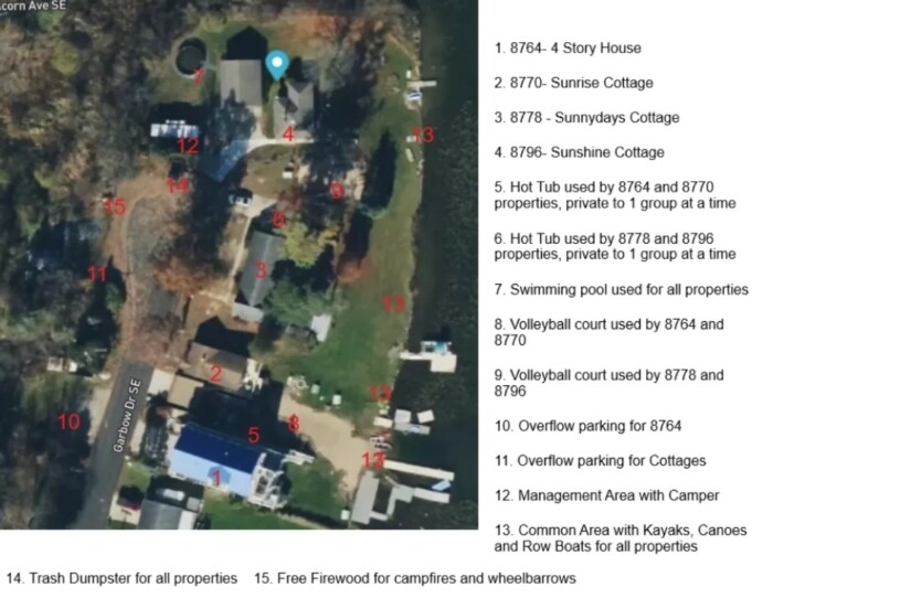 8778 Garbow Dr SE, Alto, MI for sale - Aerial - Image 2 of 2